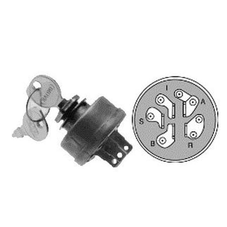 Aftermarket Ignition Switch Fits John Deere 140 Mower ELT20-0086